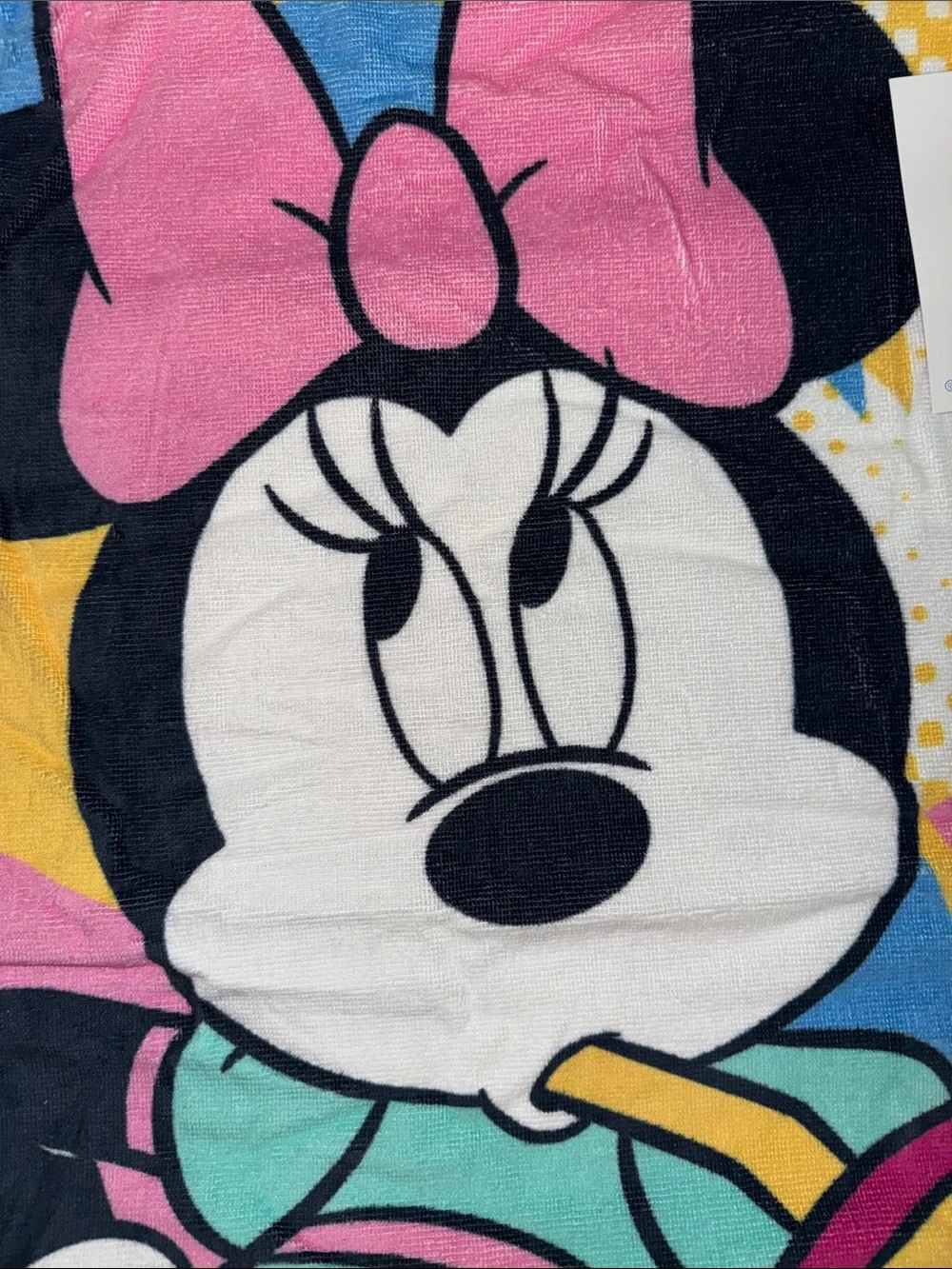 The Big One - Kids Disney, Minnie Mouse Beach Towel NWT